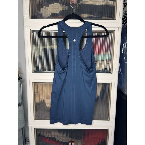 Lululemon Swiftly Tech Racerback, Royal / Royal, 8, EUC - Picture 3 of 3